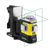 Nivel System CLx3G MOTOR + statyw SJJ-M1 EX – zmotoryzowany laser krzyżowy zielony 3 × 360° 3D Bluetooth